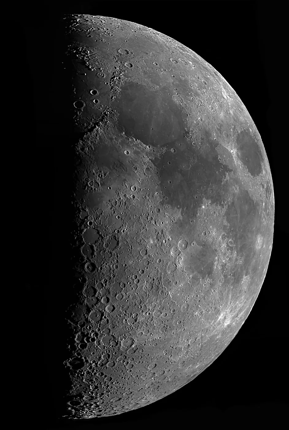 Luna al primo quarto